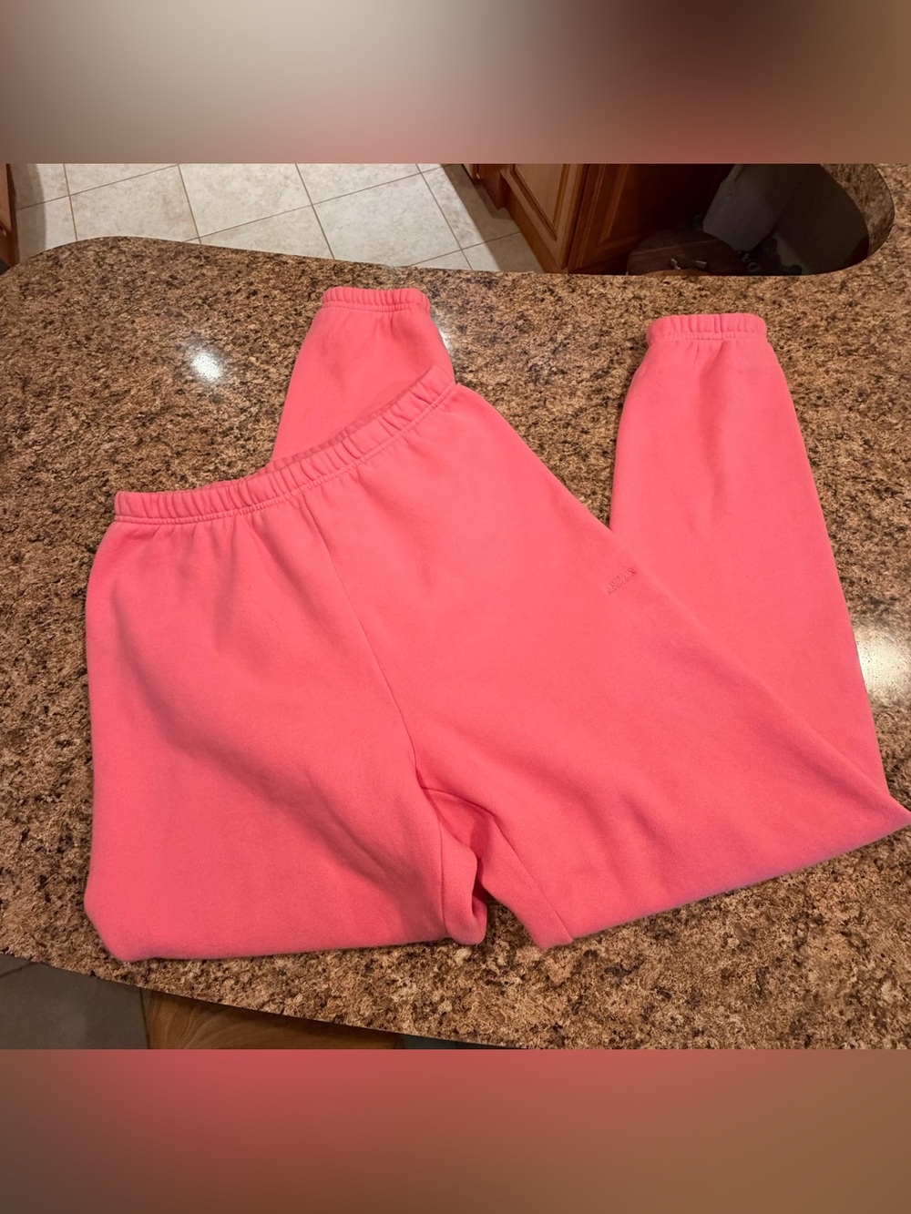 Aritzia sweatfleece pink sweatpants